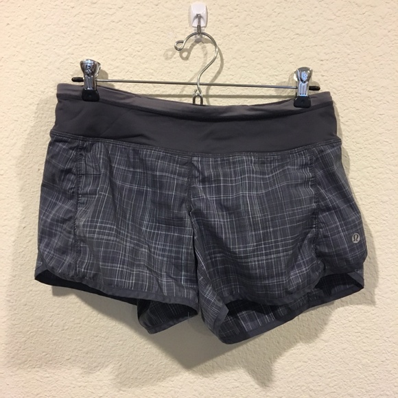 lululemon athletica Pants - Lululemon two toned gray speed athletic shorts lululemon athletica Pants - Lululemon two toned gray speed athletic shorts